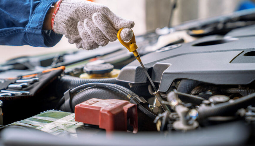 Checking vehicle tire tread depth for maintenance